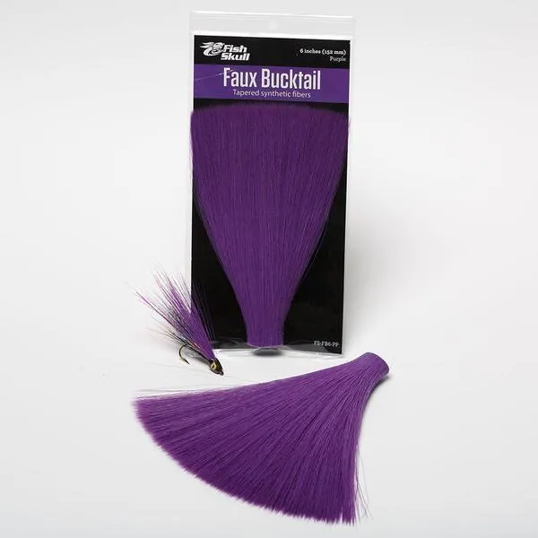 Fish Skull 6" Faux Bucktail