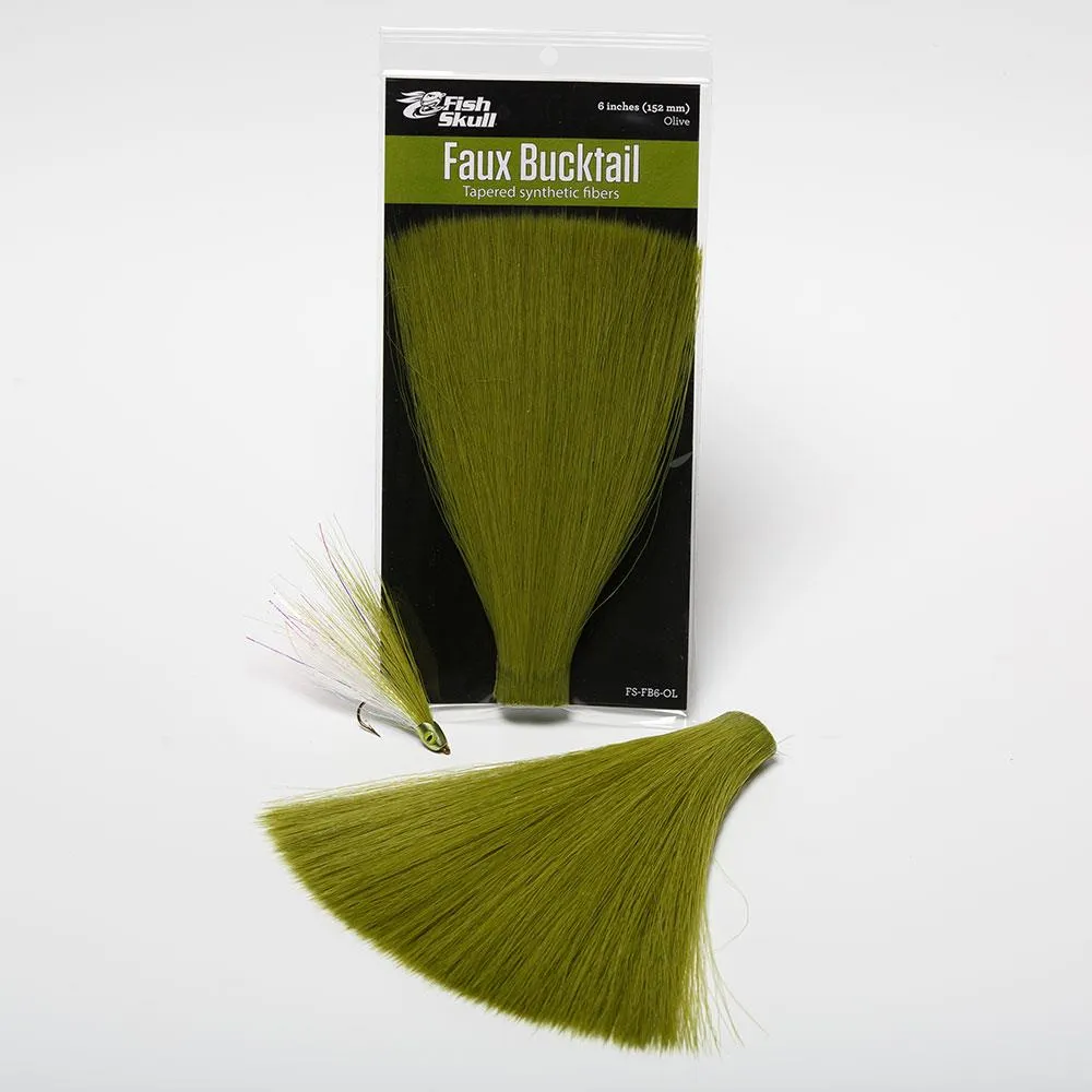 Fish Skull 6" Faux Bucktail
