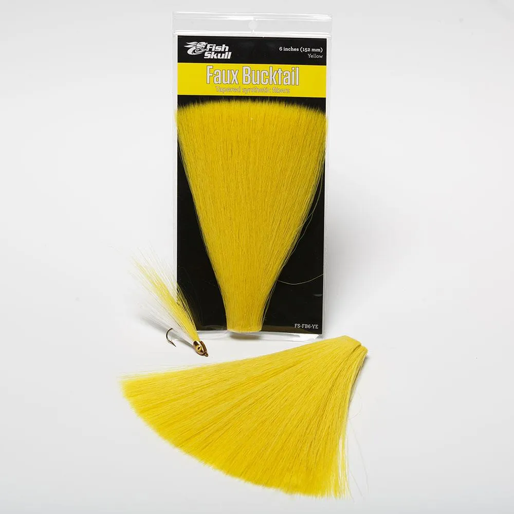 Fish Skull 6" Faux Bucktail