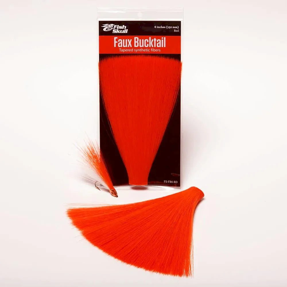 Fish Skull 6" Faux Bucktail