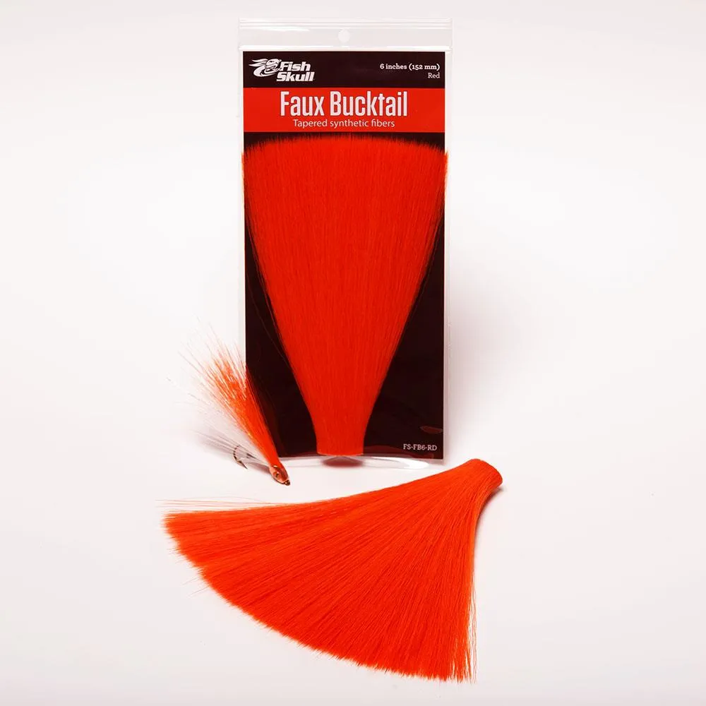 Fish Skull 6" Faux Bucktail