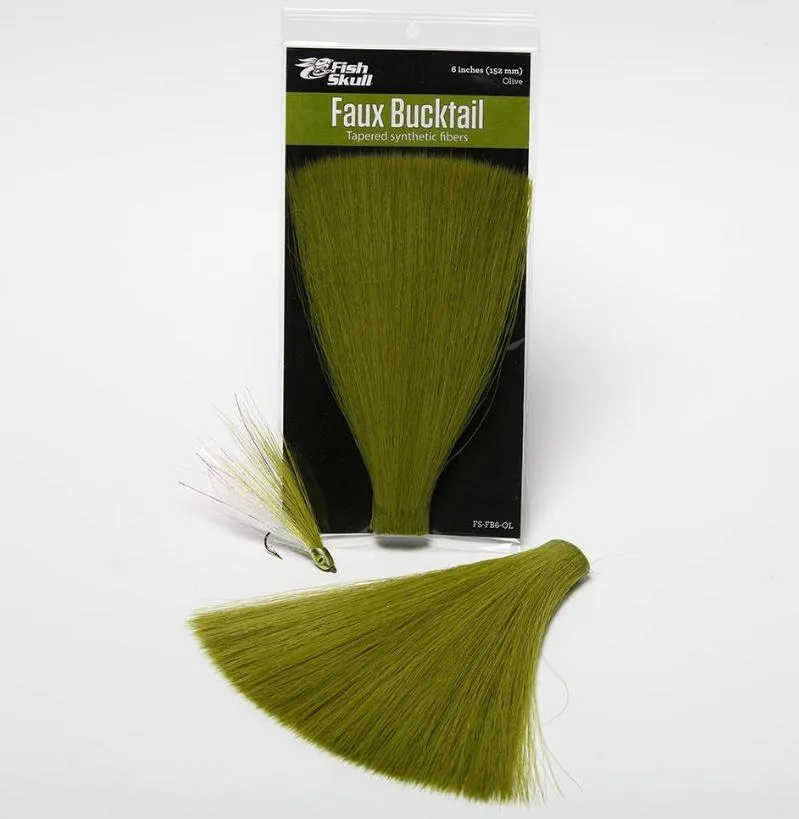 Fish Skull 6" Faux Bucktail