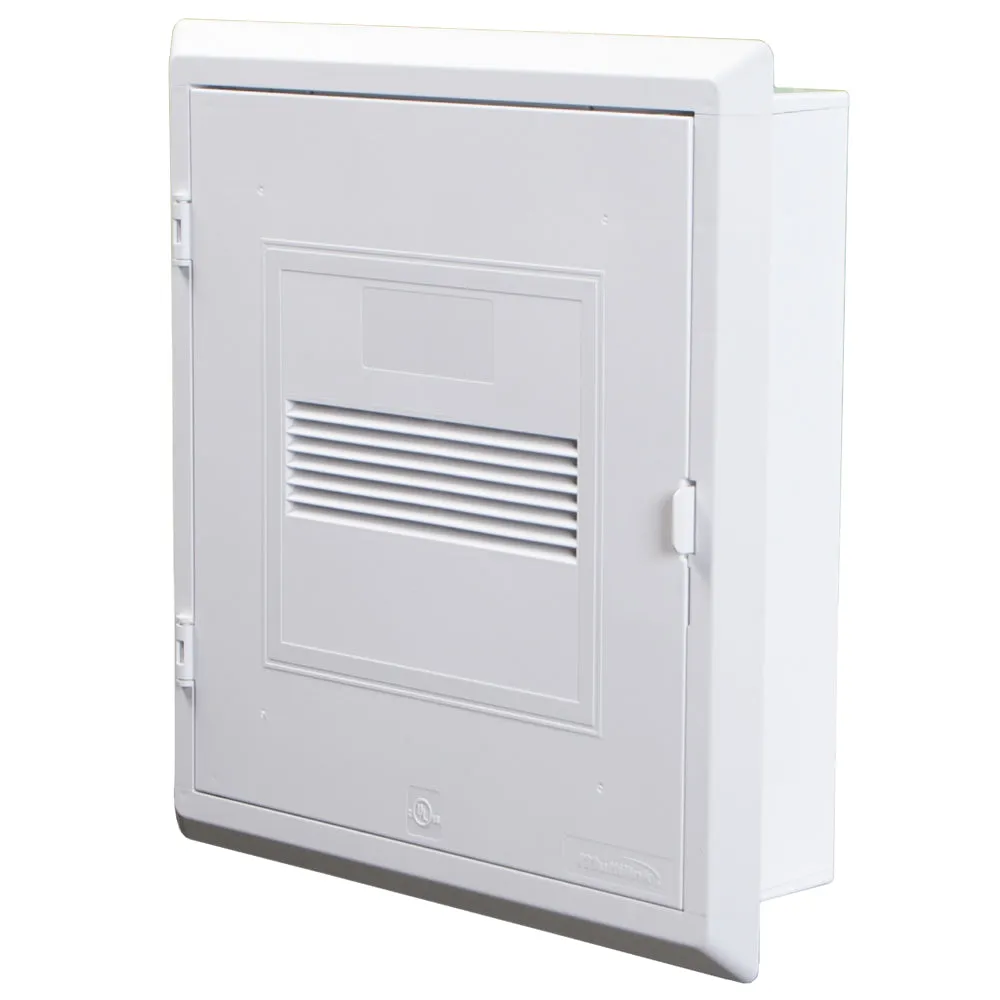Flush Mount Multi-Media Enclosure, Vented/Solid Door - 15"