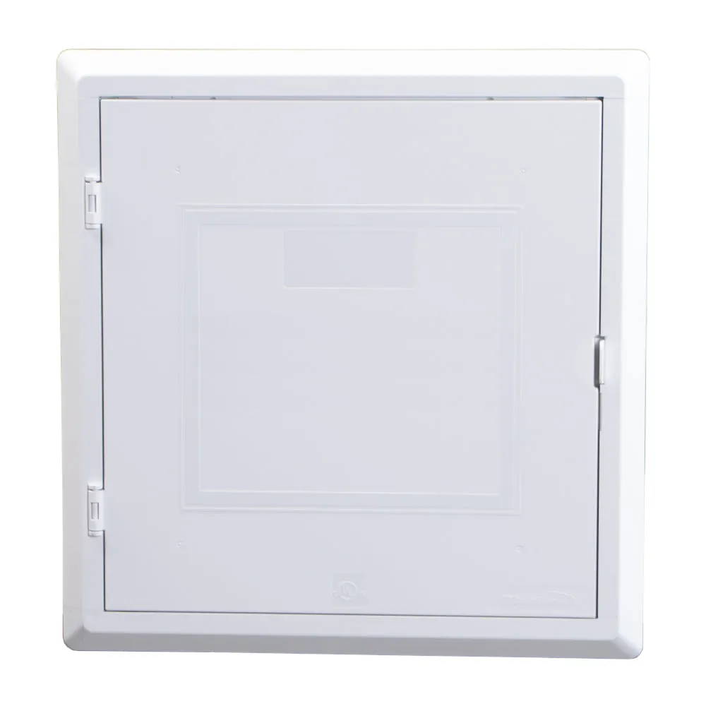 Flush Mount Multi-Media Enclosure, Vented/Solid Door - 15"