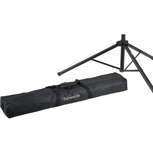 Gator Frameworks GFW-SPK-2000SET Pair of GFW-SPK-2000 Speaker Stands w/ Carry Bag