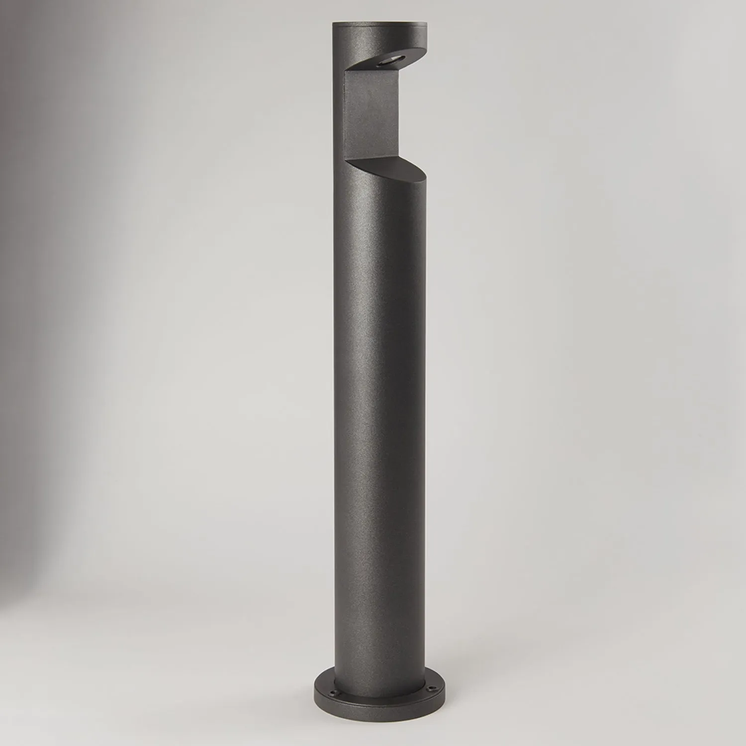 Geo Aluminium LED Bollard Light 8w in Charcoal - LH7950-CC