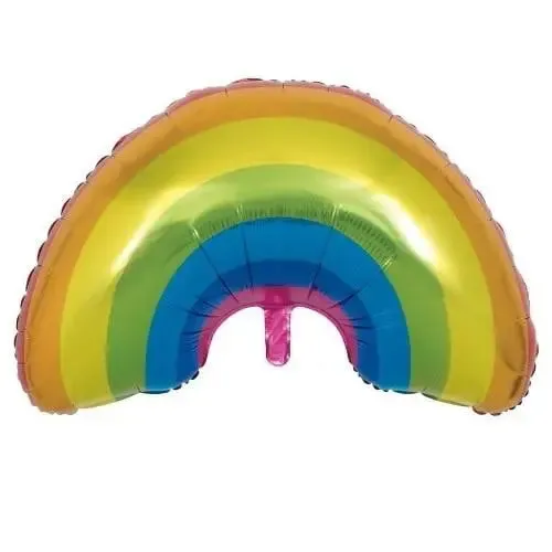 Giant Rainbow Foil Balloon