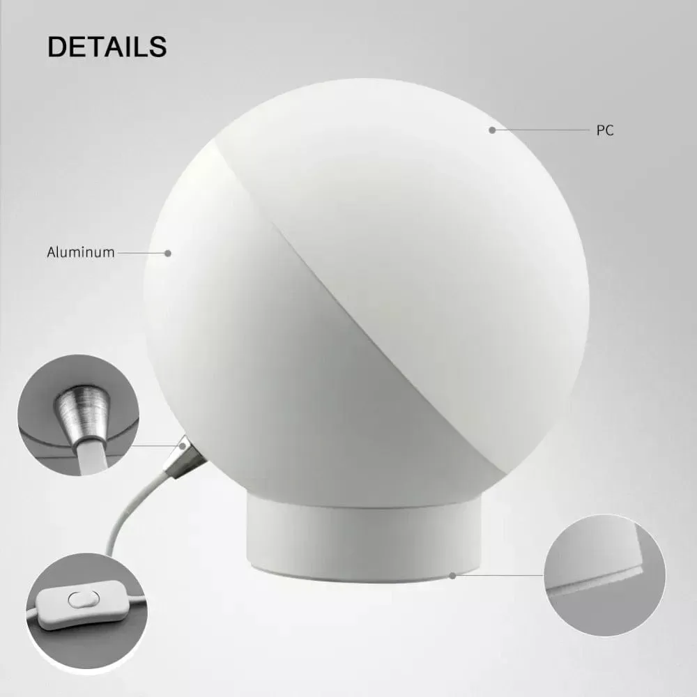 GlowScape Smart Glow Lamp - WiFi-enabled Color Changing LED Lamp