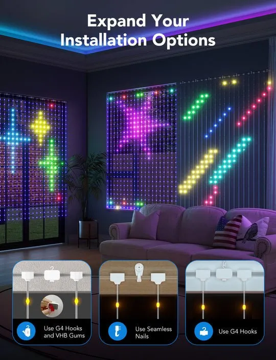 Govee Curtain Light (1.5m x 2m)