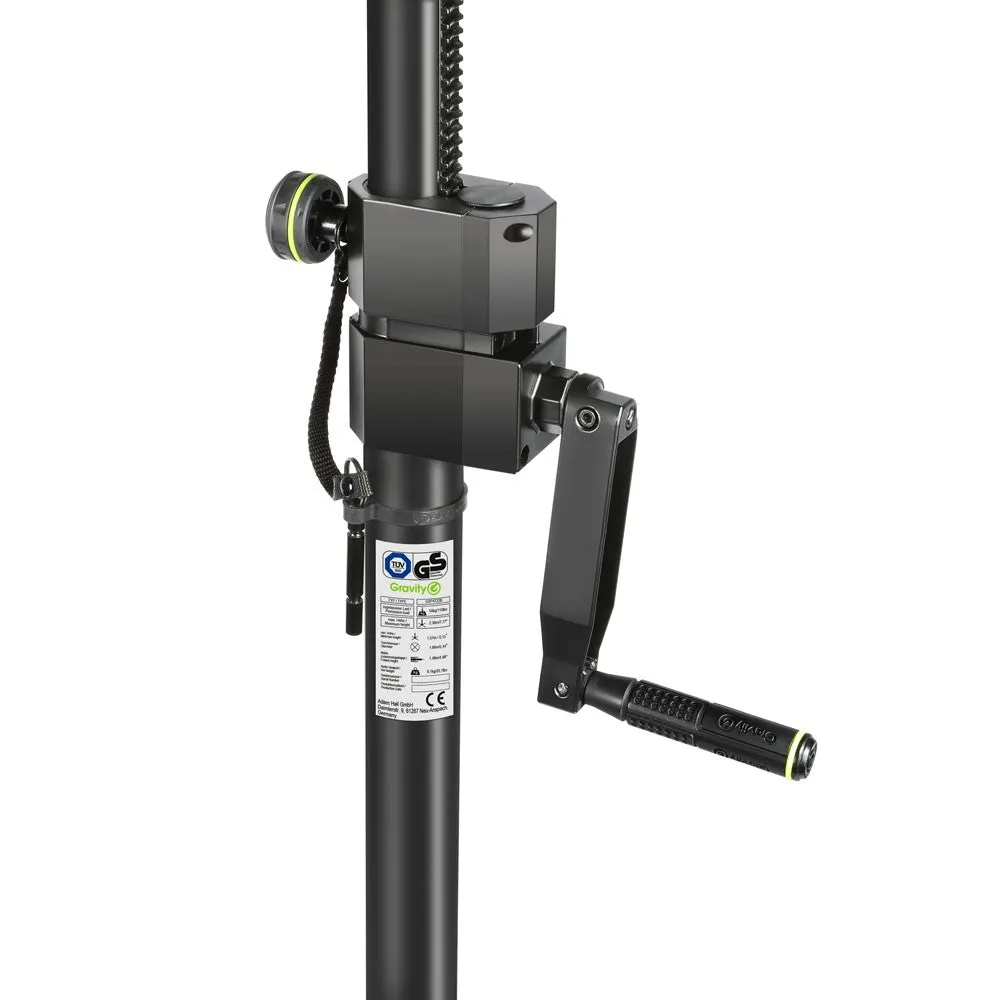 Gravity GR-GSP4722B Wind Up Speaker Stand