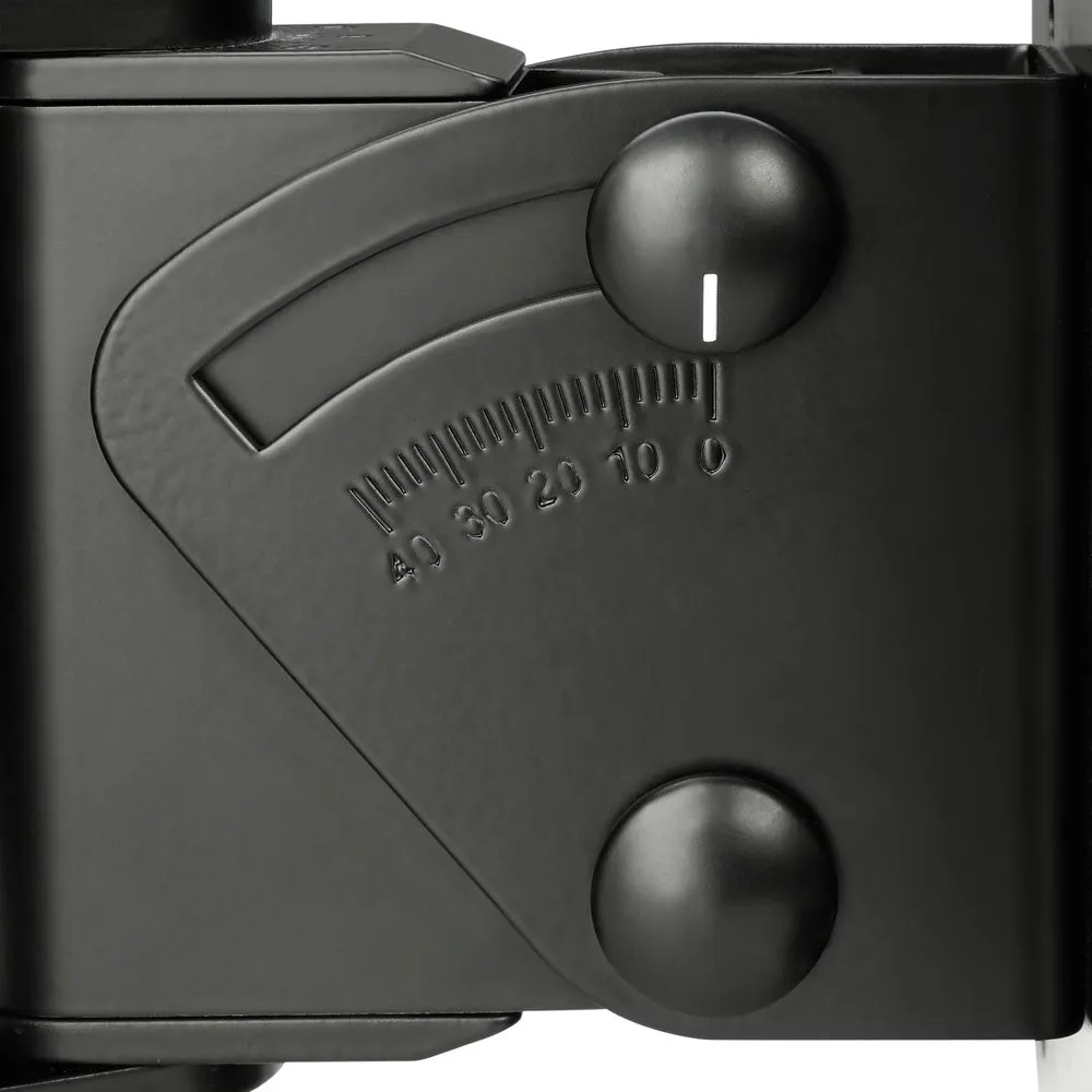 Gravity GR-GSPWMBS20B Tilt and Swivel Wall Mount for Speakers - Black