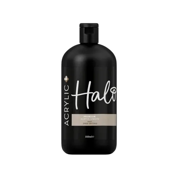 Halo Acrylic   Premium Acrylic Liquid Fast Speed Setting 500ml