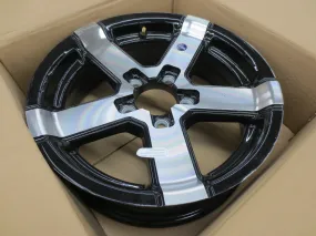 Hi-Spec Series 07 Aluminum Spoke 15x5" Trailer Wheel Rim 5 Lug 4.5 Damage Lot 21
