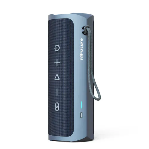HiFuture Ripple Outdoor Bluetooth Speaker Blue - Portable Audio