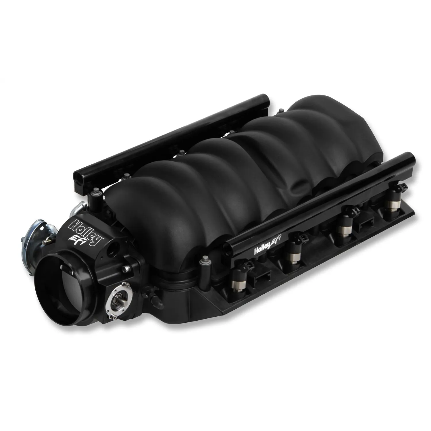 Holley EFI Billet 90mm LS Throttle Body w/Low RPM Taper - Black