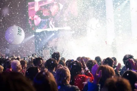 Ideal Confetti Cannon Continuous Flow (Patented Technology)
