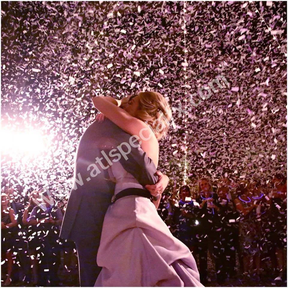 Ideal Confetti Cannon Continuous Flow (Patented Technology)