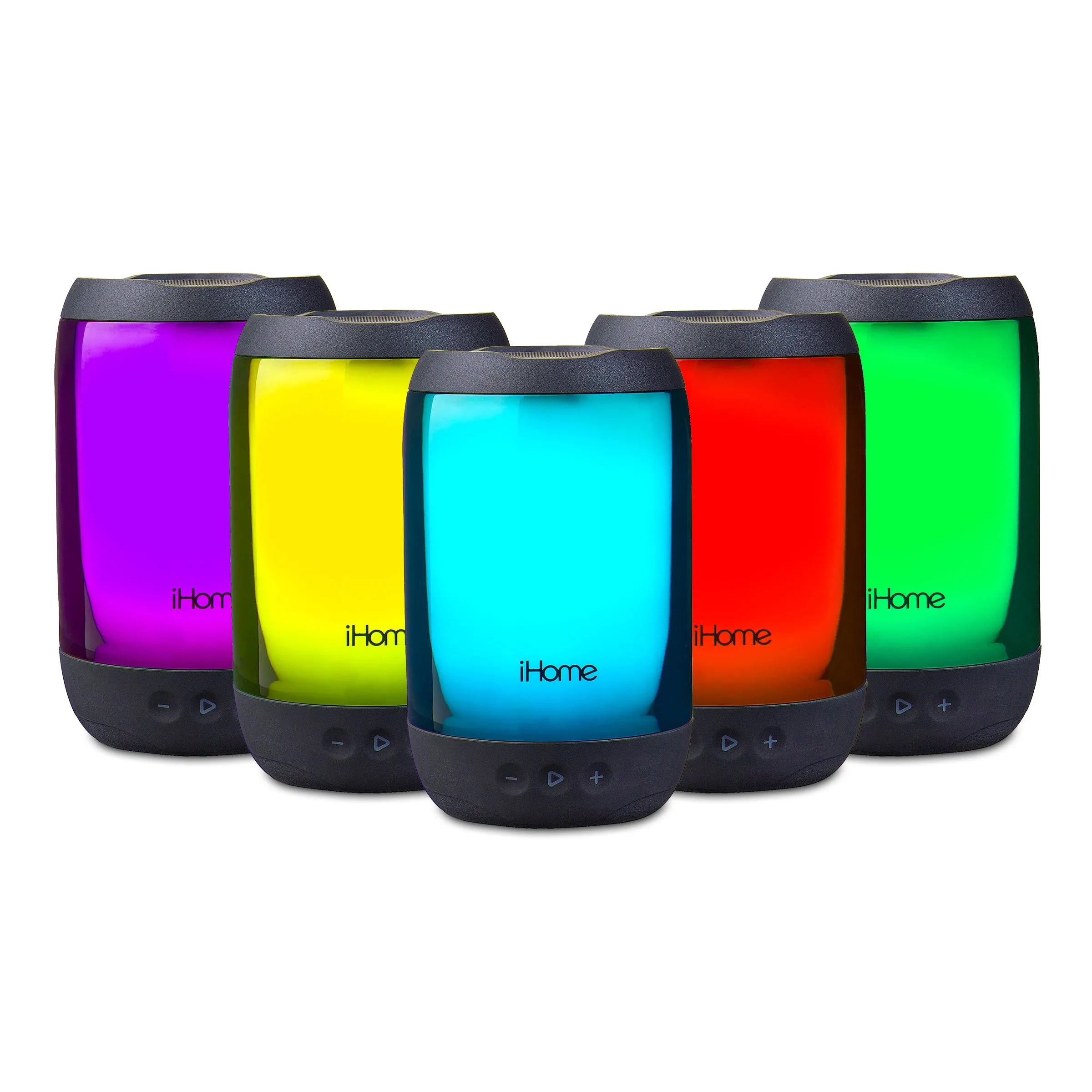 iHome Playglow  Rechargeable Color Changing Waterproof Bluetooth Speaker
