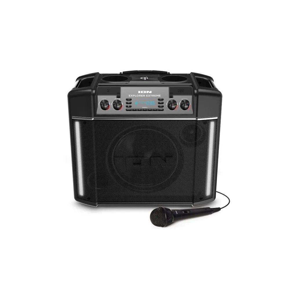ION iPA111 EXPLORER EXTREME Audio Explorer Extreme High Power All Weather Speaker with Wireless Charging