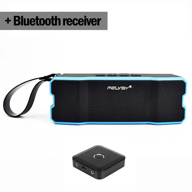 IPX6 waterproof Portable Bluetooth speaker Outdoors and family stereo wireless speaker for phone and laptops 4500mAh large power