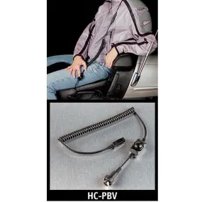 J&M HC-PBV P-Series Lower 8-pin cord with Volume Control for 1980-2011 Honda and J&M 5-pin audio systems