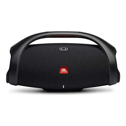 JBL Boombox 2 Waterproof Portable Bluetooth Speaker with Long Lasting Battery - Black (Renewed)