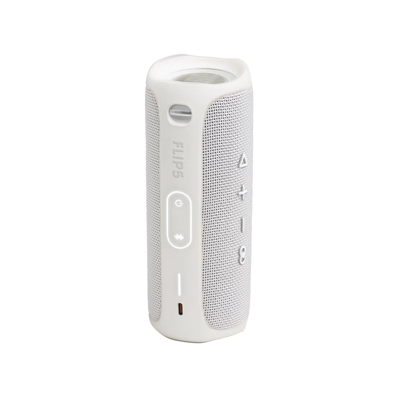 JBL Flip 5 Portable Waterproof Rugged Wireless Bluetooth Speaker White - JBLFLIP5WHTAM