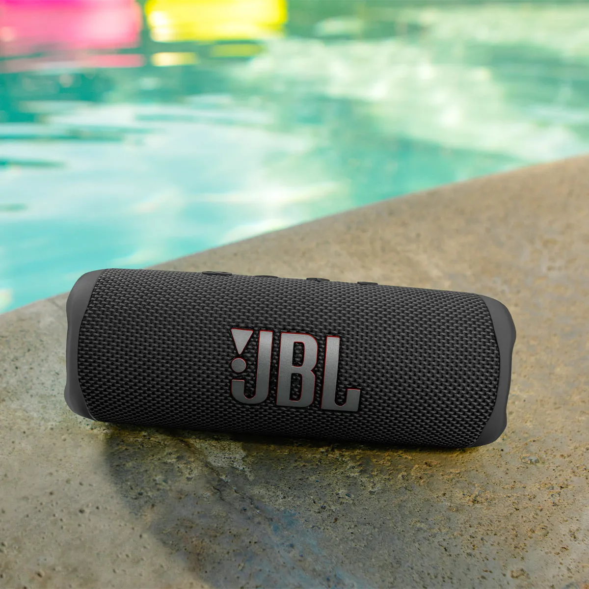 JBL Flip 6 Portable Waterproof Bluetooth Speaker (Black)