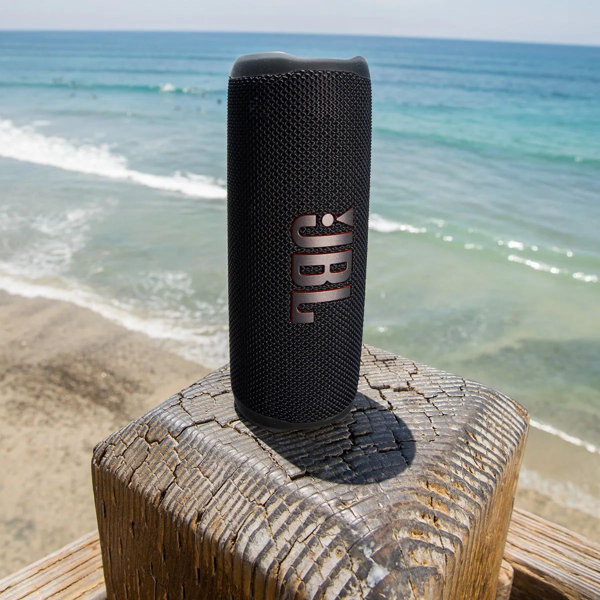 JBL Flip 6 Portable Waterproof Bluetooth Speaker (Black)