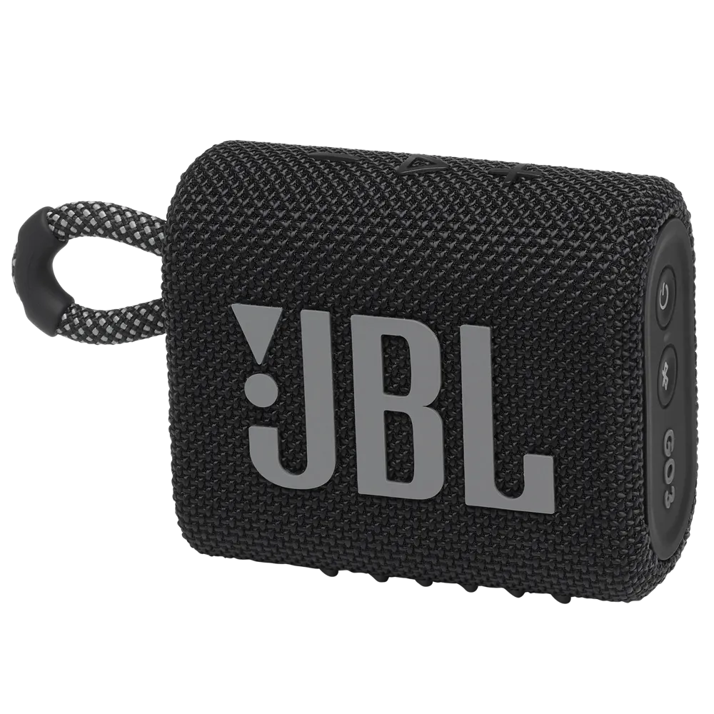 JBL Go 3 4W Waterproof Bluetooth Speaker Black