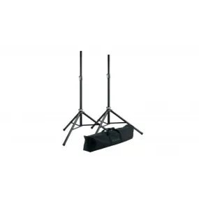 K&M 21449 Speaker Stand Package (2 Stands   Bag)