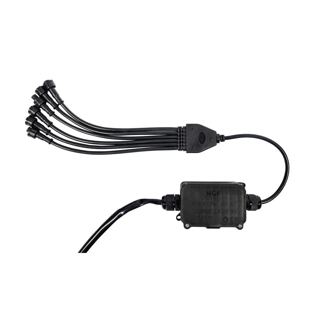 KC HiLiTES® C-Series RGB Multi-Color Multi-Use LED 6-Light System - 5W Flood Beam