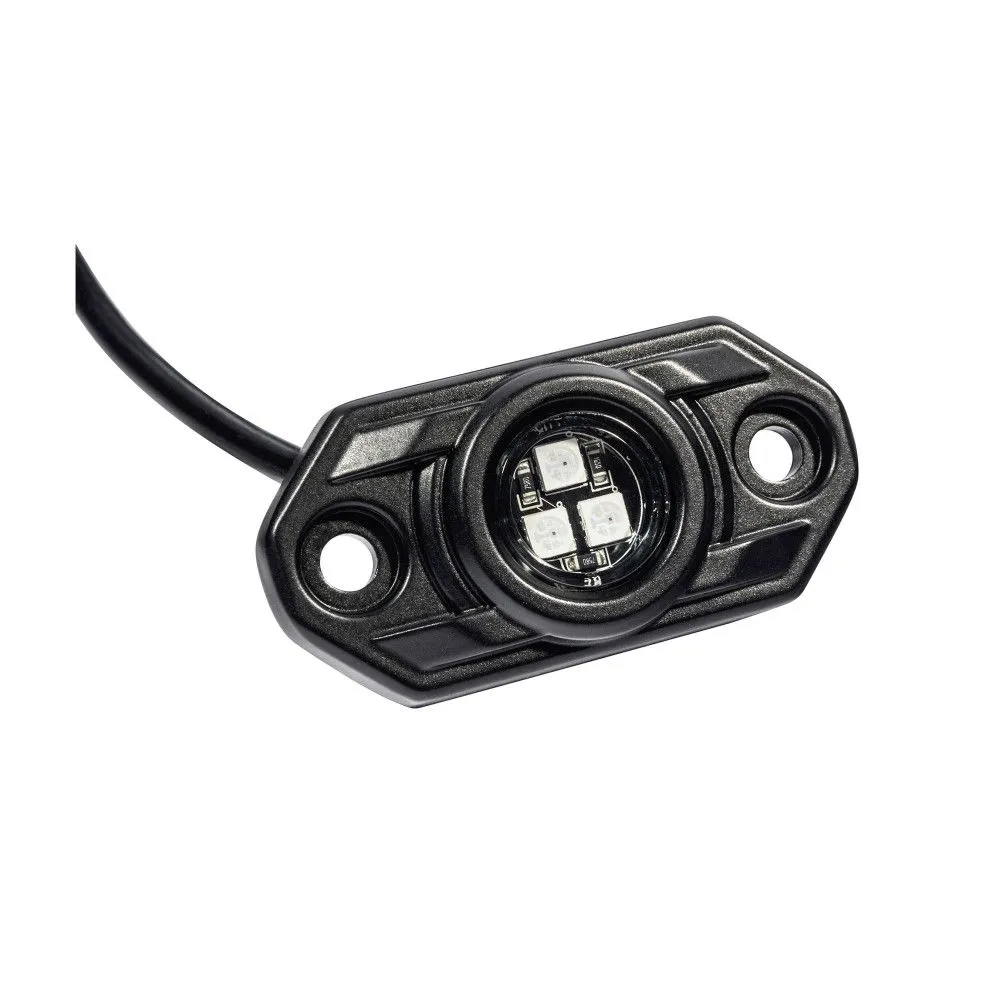 KC HiLiTES® C-Series RGB Multi-Color Multi-Use LED 6-Light System - 5W Flood Beam