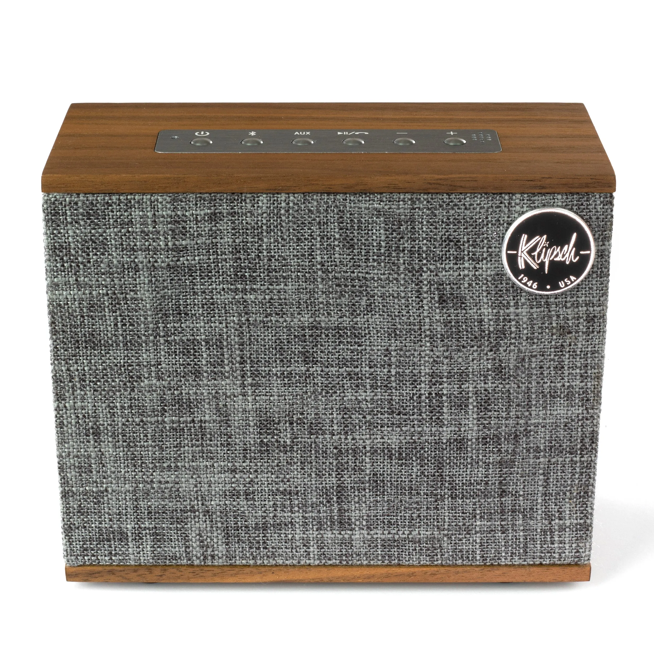Klipsch Heritage Groove Portable Bluetooth Speaker In Walnut