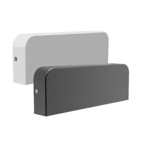 Kuk Series Outdoor LED Wall Light S/M in Dark Grey or Matt White Rectangle 10W CLA Lighting - PL-KUK1, PL-KUK2