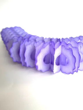 Lavender Classic vintage Paper Garlands - set of 3 -  142 " /  360cm - reusable