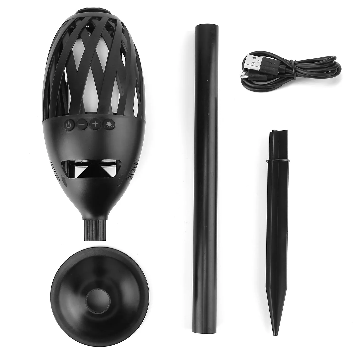 LED Flame Speakers Torch