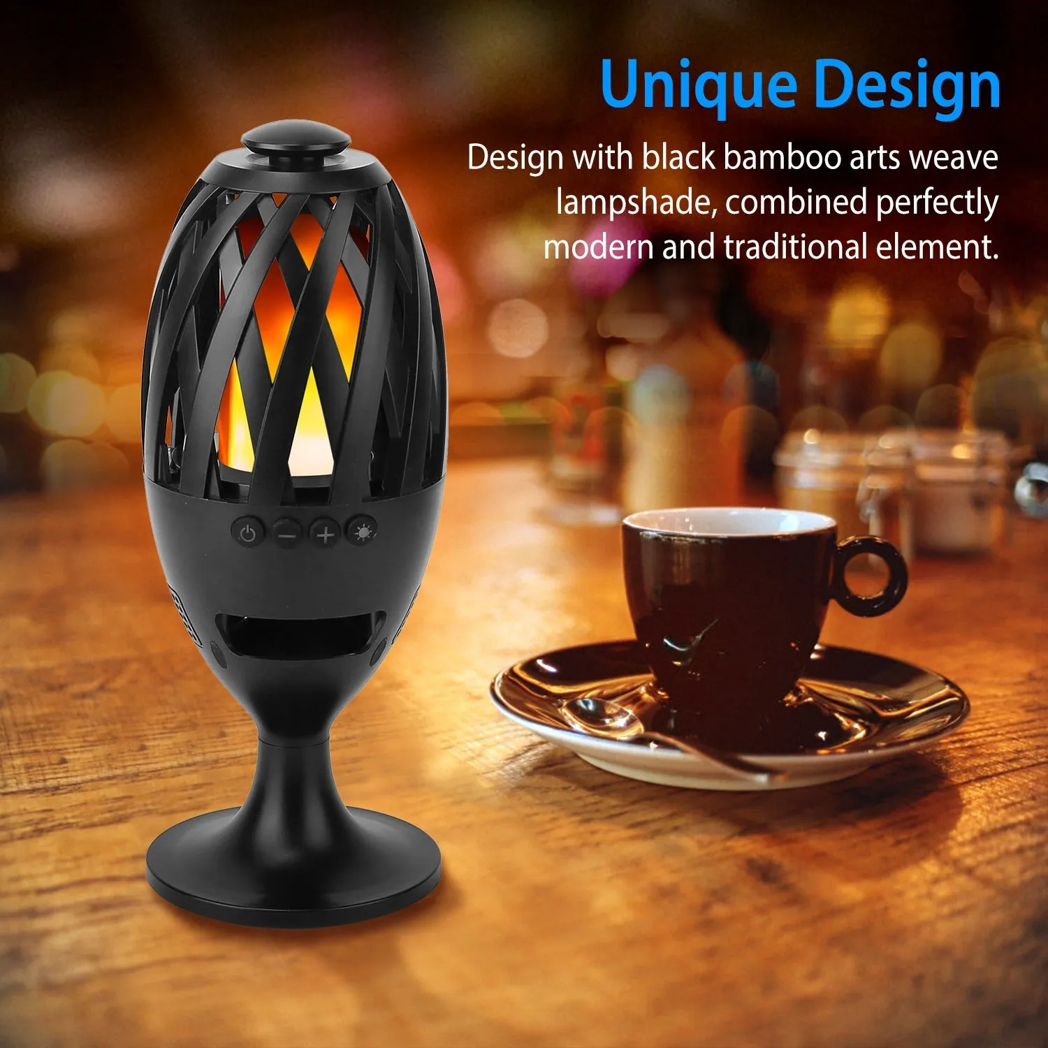 LED Flame Speakers Torch