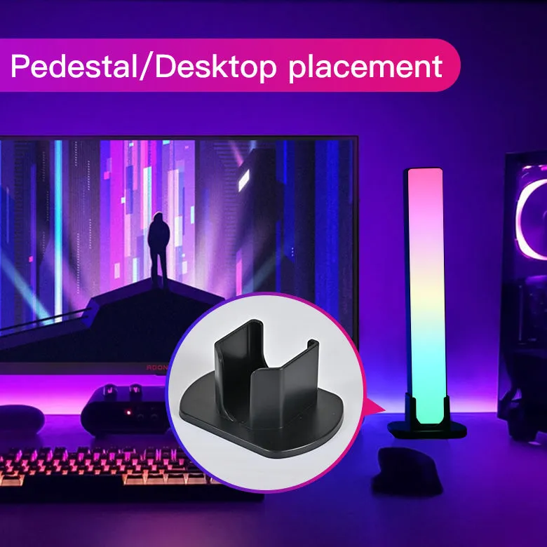 LED RGB Light Bars Works with Alexa & Google Home 2 Pack