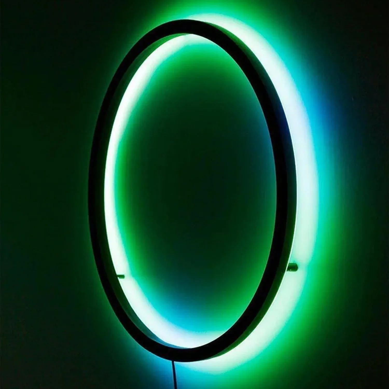 LED RGBW Round Frame Wall Light 24w with Remote