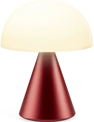 Lexon Mina Lamp Large Dark Red
