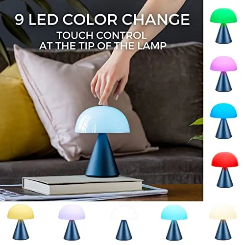 Lexon Mina Lamp Medium Dark Blue
