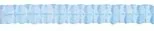 Light Blue Tissue Paper Garland 4m