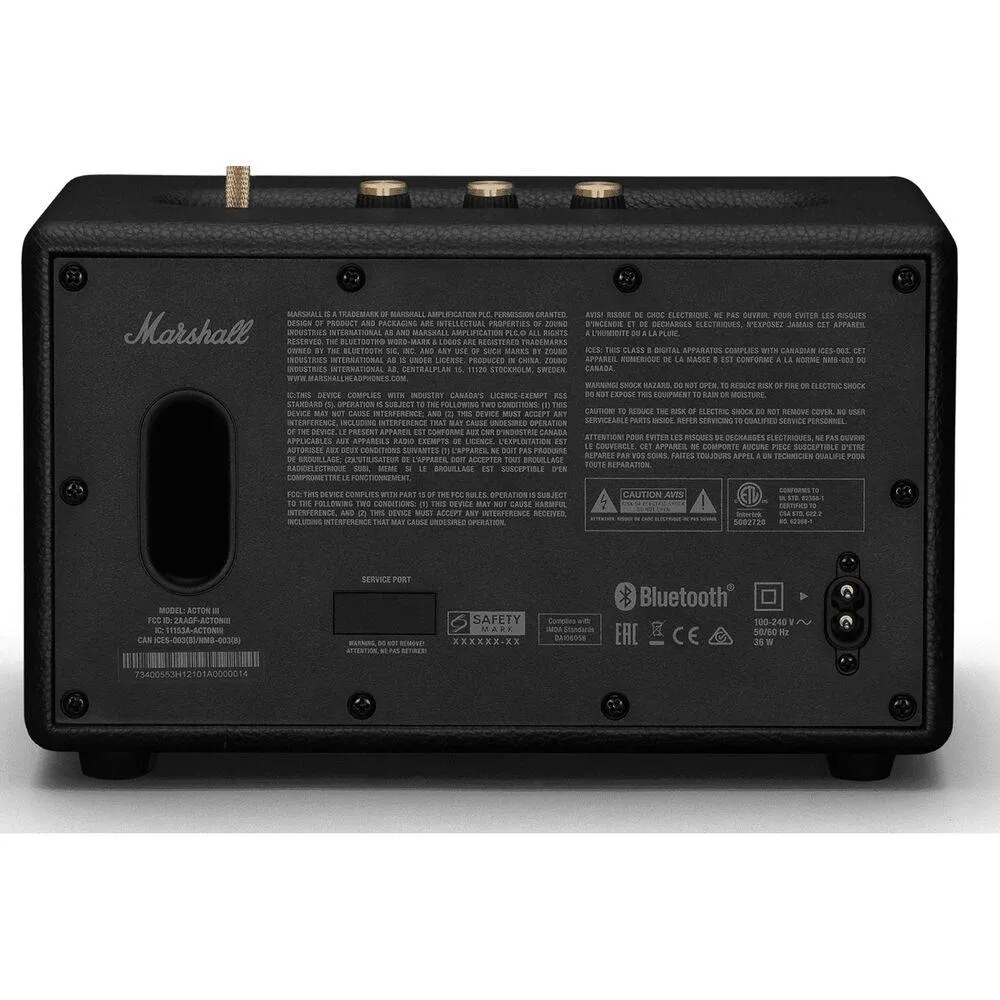 Marshall 60-Watt Shelf Audio System with Built-in Bluetooth ACTONIII