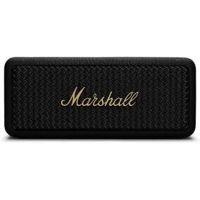 Marshall Emberton II Portable Speaker Black and Brass-MYGH