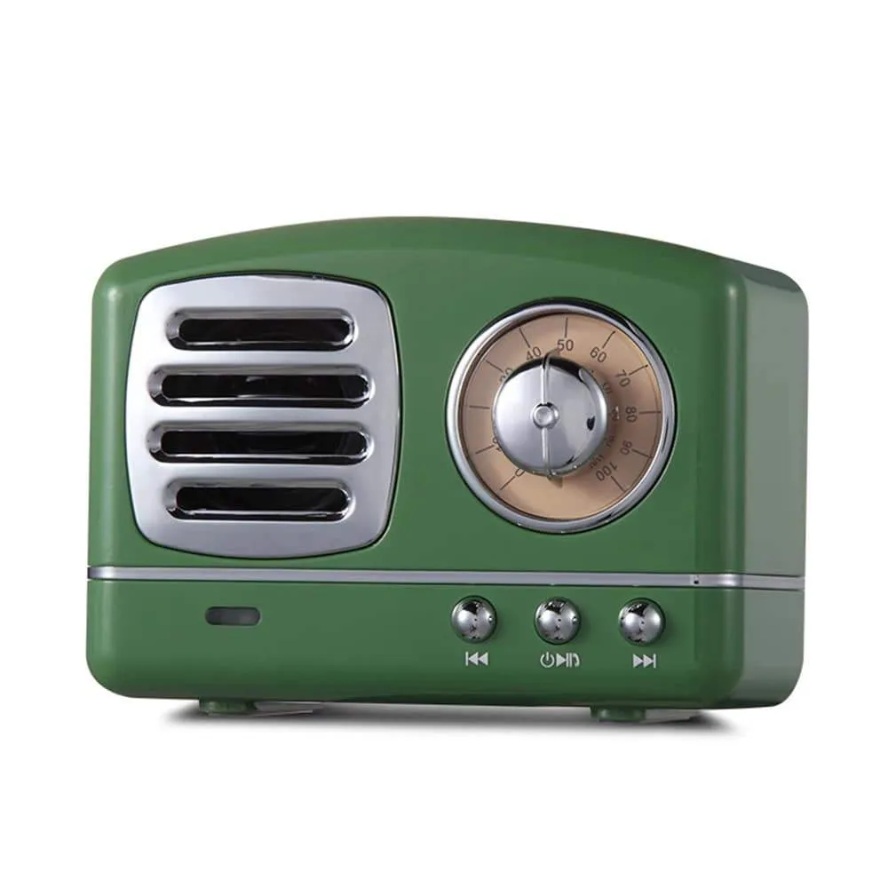 Mini Vintage Inspired Wireless Bluetooth Speaker