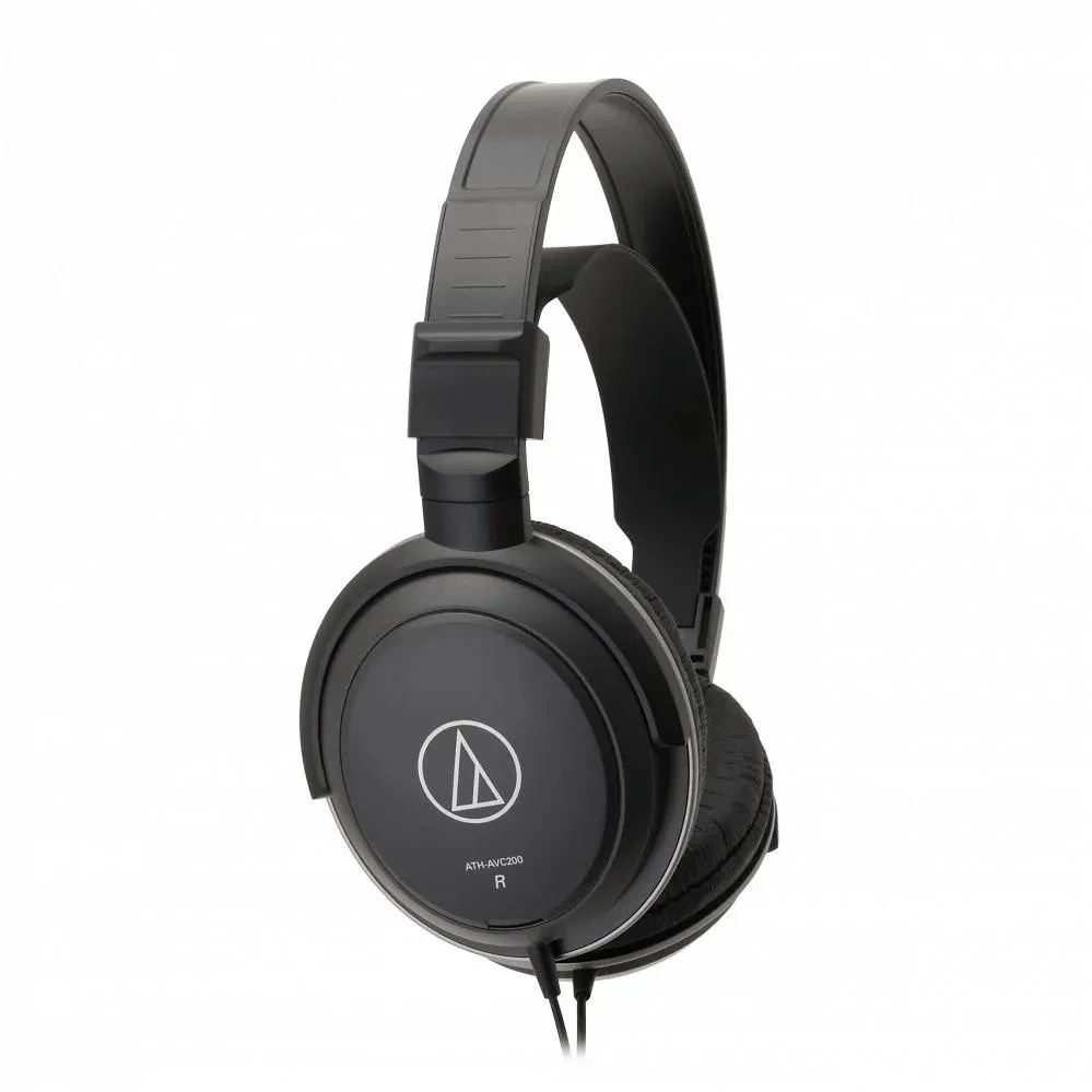 Monitor headphones Audio-Technica ATH-AVC200, black