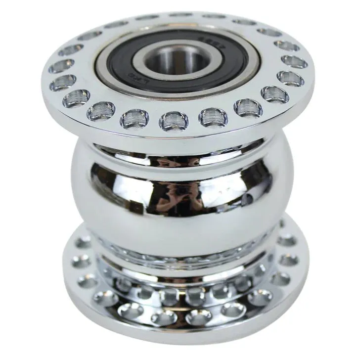Moto Iron Chrome Front 40 Spoke Spool Hub