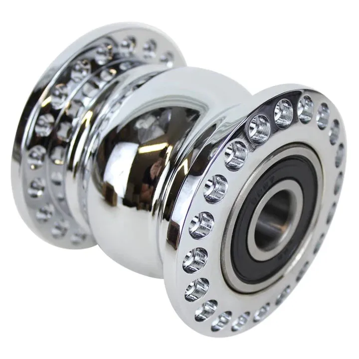 Moto Iron Chrome Front 40 Spoke Spool Hub