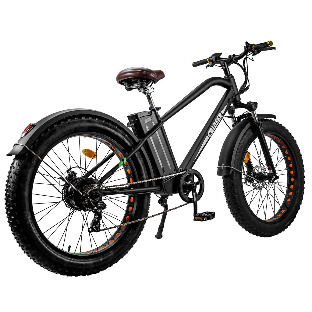 NAKTO Cruiser 2 48V/12Ah 750W Fat Tire Electric Bike